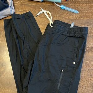 Vuori Ripstop Cargo Pants, two pairs - black and blue, long version XL